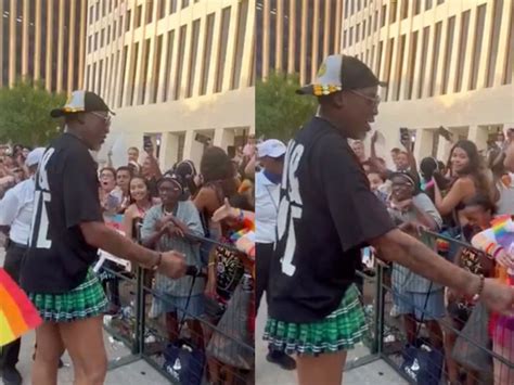 Dennis Rodman responds to critics after he wore skirt to Pride。